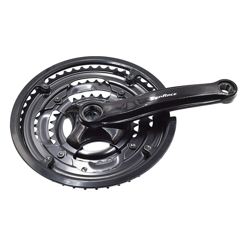SUNRACE Pédalier Triple 28/38/48 Transmission Vélo 6/7/8 Vitesses 5 SUNRACE Pédalier Triple 28/38/48 Transmission Vélo 6/7/8 Vitesses – Image 5