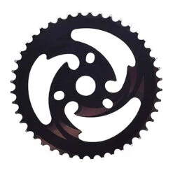 Point Plateau Pour BMX En Acier Noir/Argent