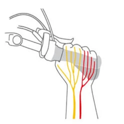 Poignées De Vélo Ergonomiques Avec Cornes EasyFlex -Super B Soldes poignees de velo ergonomiques avec cornes easyflex 2