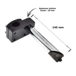 Potence Plongeur Pour Vélo BMX ZOOM -Super B Soldes potence plongeur pour velo bmx zoom 2