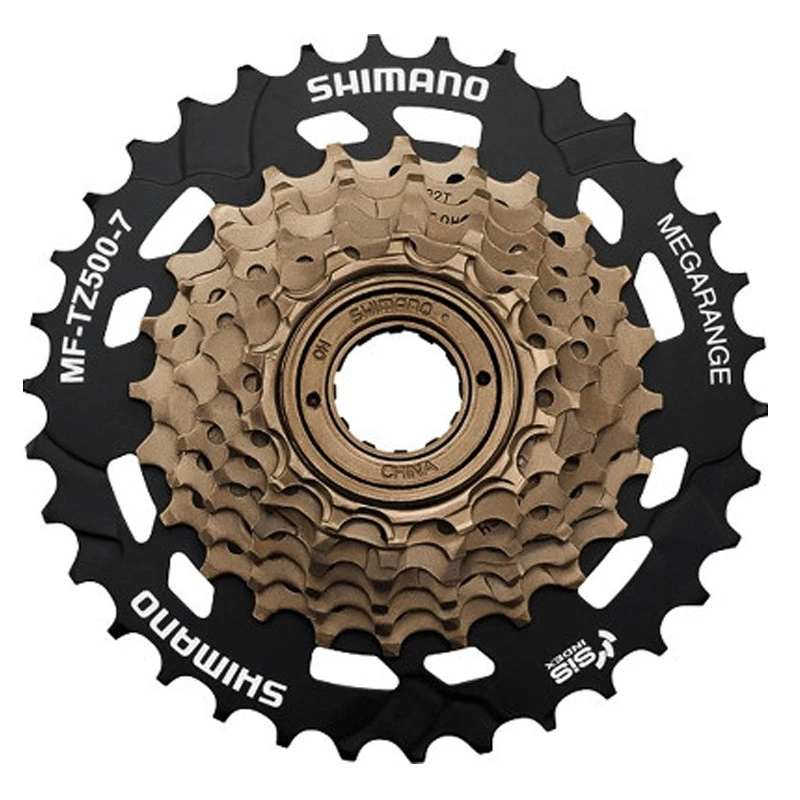 Roue Libre Shimano 7 Vitesses 14-34 Dents Megarange 1 Roue Libre Shimano 7 Vitesses 14-34 Dents Megarange