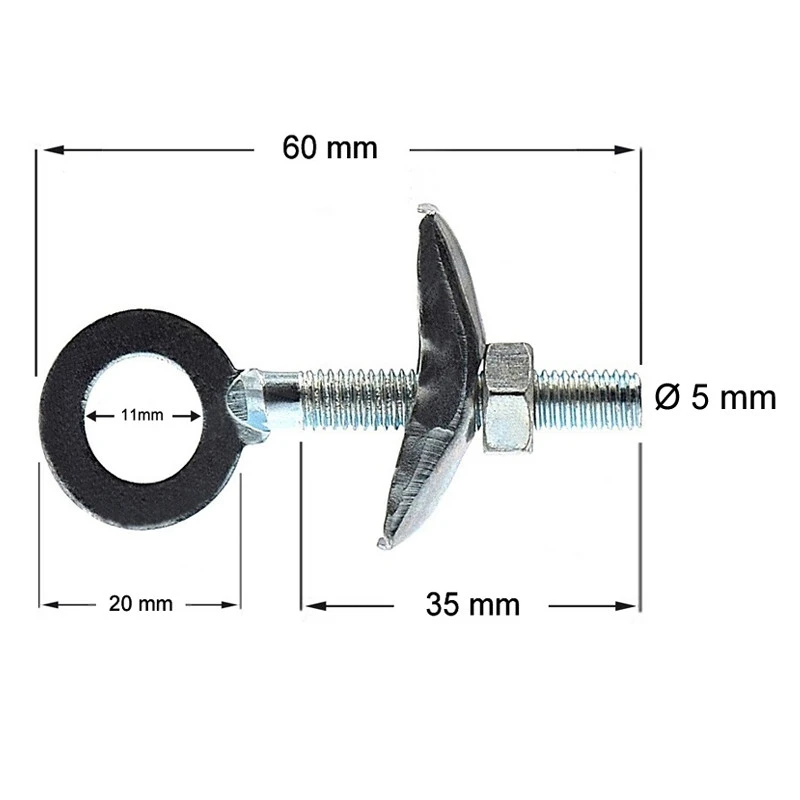 Messingschlager Tendeurs De Chaîne à Vis Pour Vélo - La Paire 5 Messingschlager Tendeurs De Chaîne à Vis Pour Vélo - La Paire – Image 5