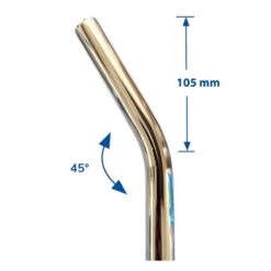 Promax Tige De Selle Courbé Pour Vélo 25.4 Mm Acier -Super B Soldes tige de selle courbe pour velo 254 mm acier 5